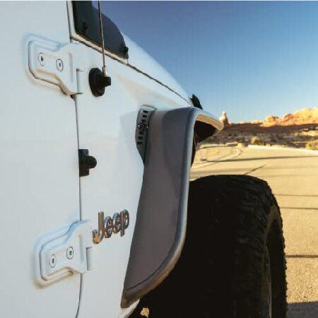 Galaxy Auto Stinger Steel Bumper For Jeep Wrangler Gladiator