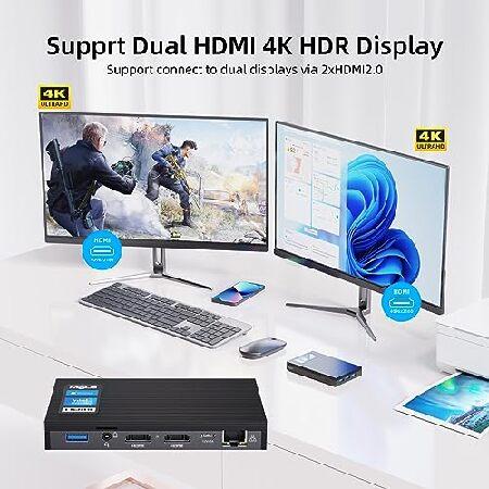 MeLE Fanless Mini PC Quieter3Q 11th Gen N5105 16GB 512GB Windows