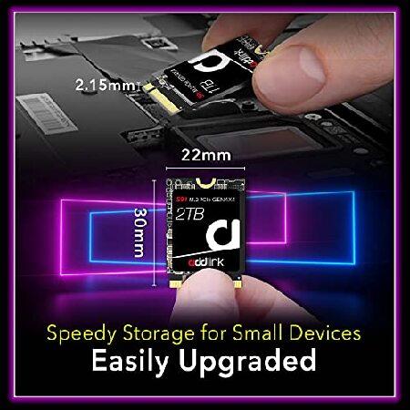 Addlink S91 2TB 2230 NVMe ハイパフォーマンス PCIe Gen4x4 3D TLC