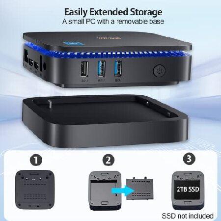 Blackview MP60 Mini PC Intel 12th N95(up to 3.4GHz), Desktop