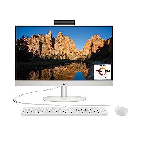 hp - HP 23.8 インチ　モニター　パソコン　デスクトップ HP 23.8 inch All-in-One Desktop PC, FHD Display, AMD Athlon