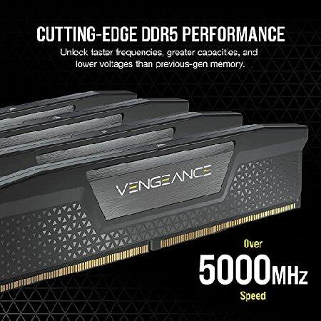 新品 CORSAIR Vengeance DDR5 64GB 6000MHz VENGEANCE® 64GB (4x16GB) DDR5 DRAM 6000MT/S CL36 AMD EXPO Memory