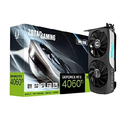 ZOTAC (ゾタック) Gaming GeForce RTX 4060 Ti 8GB Twin Edge DLSS 3 