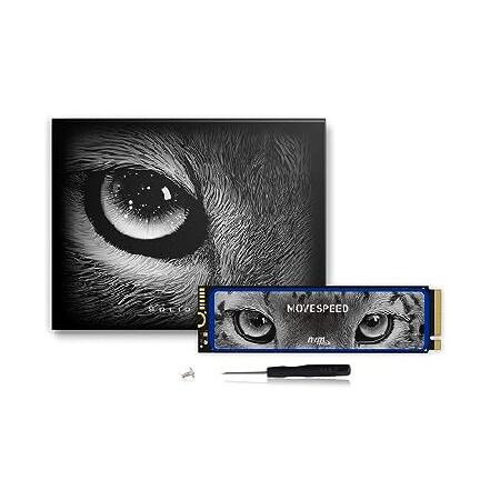 MOVE SPEED HB7450 4TB SSD PS5用 ヒートシンク付き PCIe 4.0 NVMe M.2