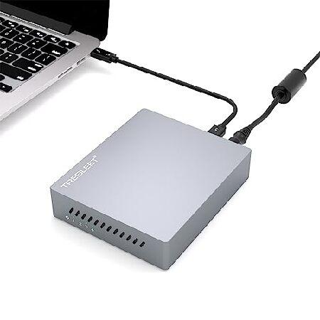 Thunderbolt 3 4スロット M.2 NVMe SSDエンクロージャー 40Gbps Thunderbolt 3 4スロット M.2 NVMe SSDエンクロージャー 40Gbps