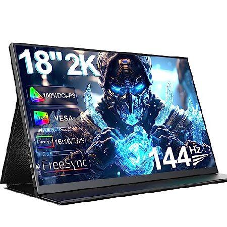 UPERFECT モバイルモニター 18インチ 2K DCI-P3 144Hz Amazon.co.jp: UPERFECT モバイルモニター 18インチ 2K 100%DCI-P3色域