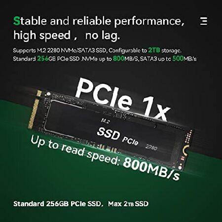 【ミニPC TRIGKEY G4】N95 メモリ16GB SSD512GB TRIGKEY G4 Mini PC 12th Generation Intel Alder Lake-N N95