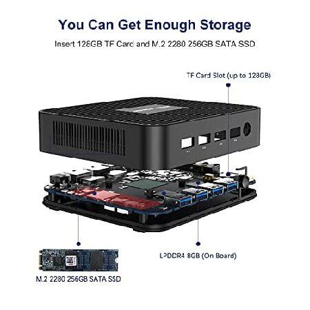 MINISFORUM GK41 Mini PC Celeron Processor J4125 Quad Core(up