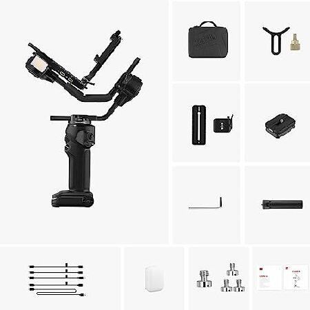 Zhiyun Crane 4 Gimbal Stabilizer for Mirrorless DSLR Cinema Camera Camcorder, 3-Axis Gimbal for Sony Canon Nikon Fujifilm Panasonic Sigma, Blackmagic｜wolrd｜06