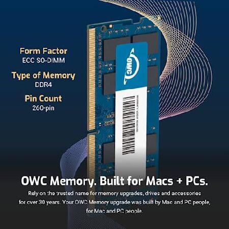 OWC 128GB (4x32GB) DDR4 2933MHz PC4-23400 CL21 2RX8 ECC SO-DIMM 1.2V 260-pin Memory RAM | DAR-SAIRANA.RU NEMIX RAM 128GB (2X64GB) DDR5 4800MHZ PC5-38400 2Rx4 1.1V 288ピン EC
