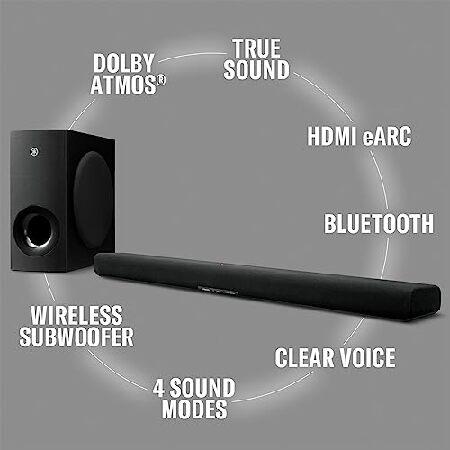 YAMAHA SR-B40A Dolby Atmos Sound Bar with Wireless Subwoofer