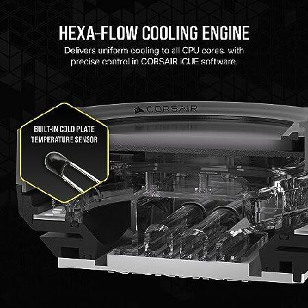 CORSAIR XC7 RGB Elite LCD CPU ウォーターブロック - 480x480 IPS LCD