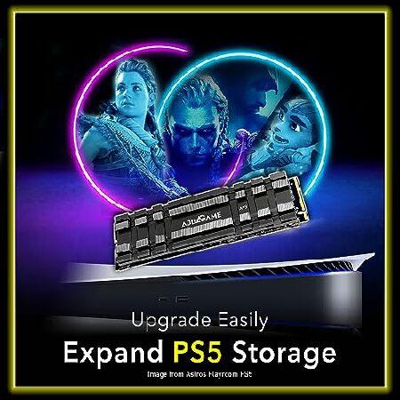 addlink M.2 2280 SSD 2tb 最大 6000MB/s Addlink Addgame A93 2TB SSD PS5内蔵SSD対応 - M.2 2280 PCIe NVMe
