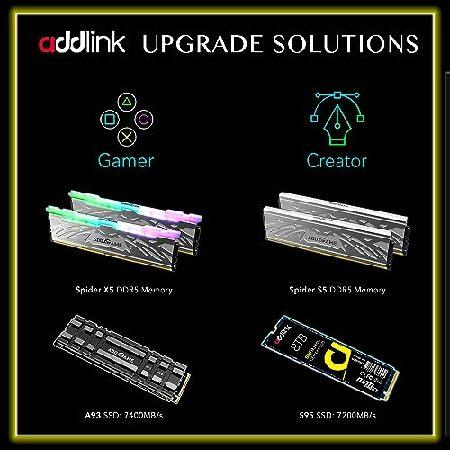 addlink M.2 2280 SSD 2tb 最大 6000MB/s addlink M.2 2280 SSD 2tb 最大 6000MB/s PCIe_S91 | addlink