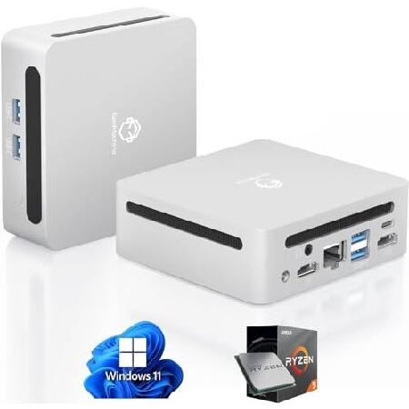 ミニpc amd ryzen 5 5600U 最大4.2GHz 6C12T Mini Gaming PC, Personal Desktop Computer, AMD Ryzen 5 5600U