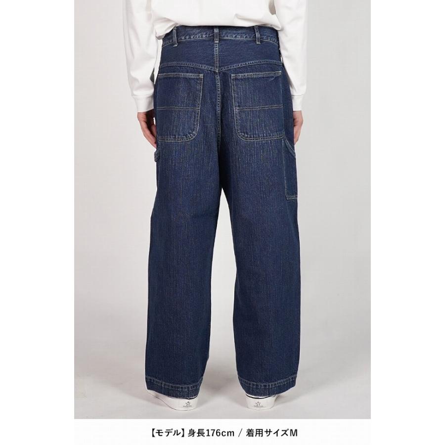 Porter Classic(ポータークラシック) STEINBECK DENIM PAINTER PANTS スタインベックデニムペインターパンツ PC-005-2496の画像