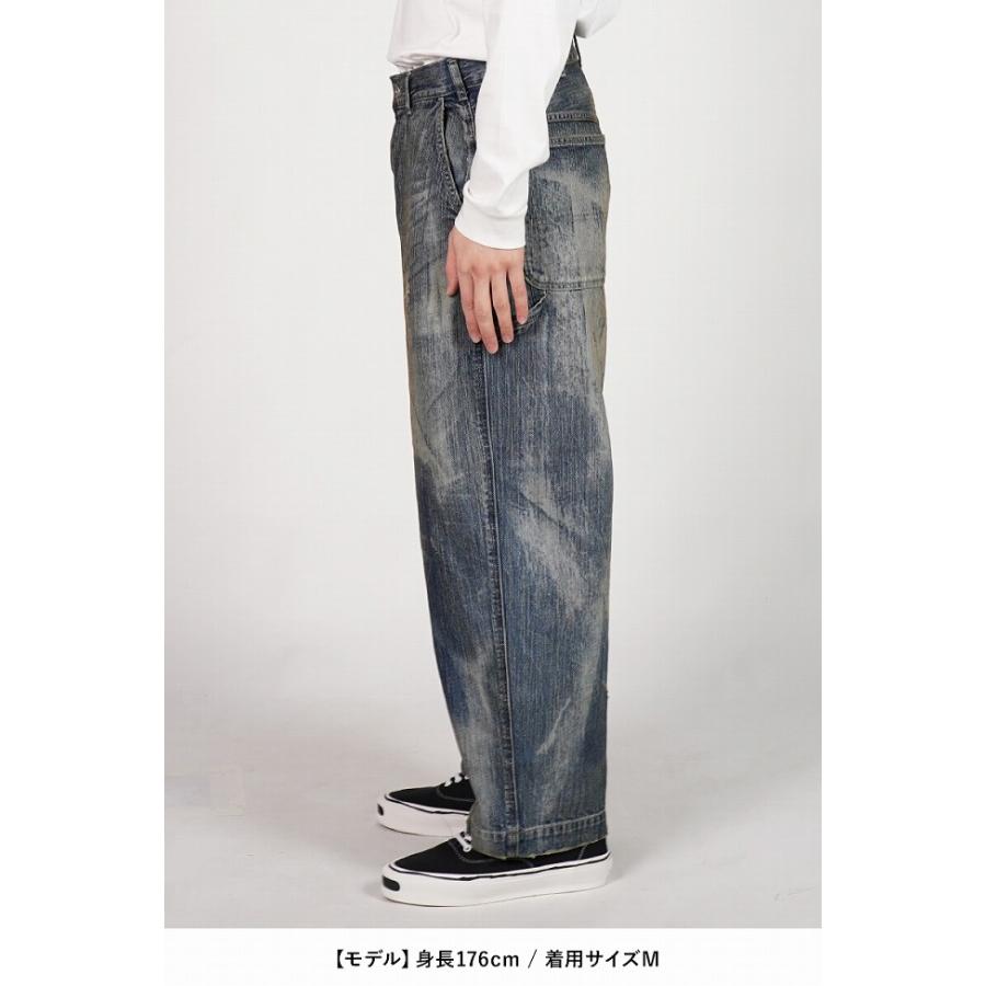 Porter Classic(ポータークラシック) STEINBECK DENIM PAINTER PANTS VINTAGE CUSTOM スタインベックデニムペインターパンツ ヴィンテージカスタム PC-005-2497の画像