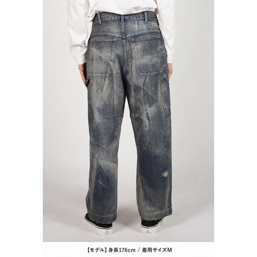 Porter Classic(ポータークラシック) STEINBECK DENIM PAINTER PANTS VINTAGE CUSTOM スタインベックデニムペインターパンツ ヴィンテージカスタム PC-005-2497の画像