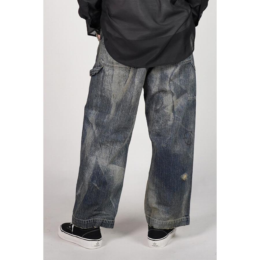 Porter Classic(ポータークラシック) STEINBECK DENIM PAINTER PANTS VINTAGE CUSTOM スタインベックデニムペインターパンツ ヴィンテージカスタム PC-005-2497の画像