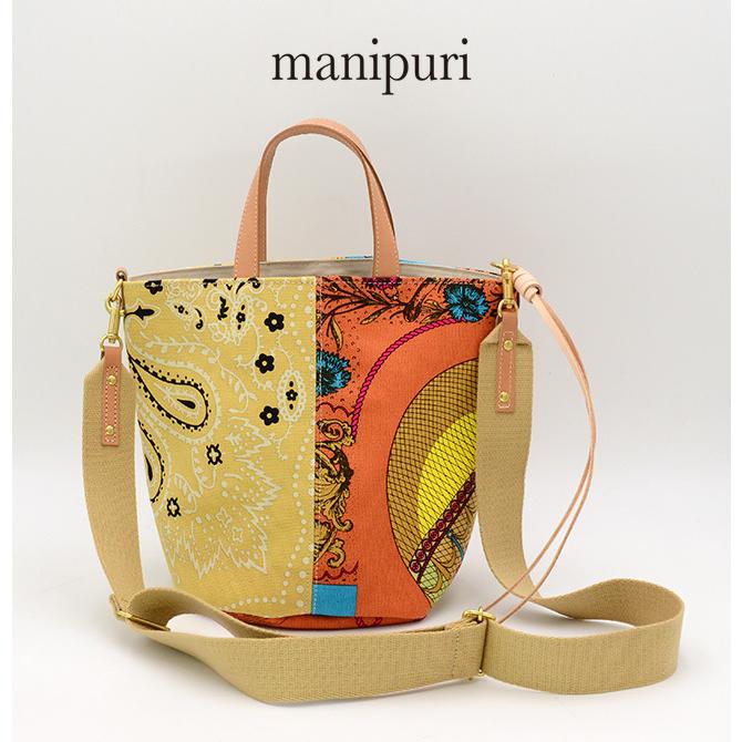 ポイント10倍)manipuri マニプリ バケツトートバッグS フラワー