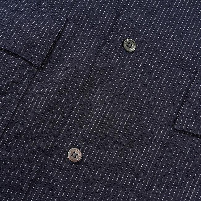PORTER CLASSIC（ポータークラシック） KEROUAC PIN STRIPE SHIRT