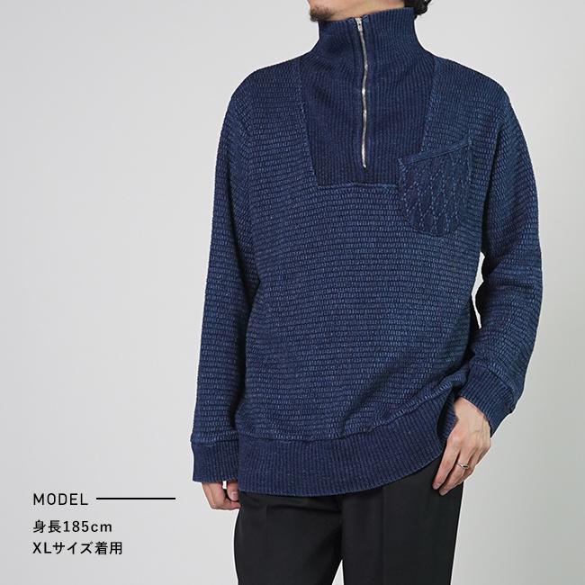 Porter Classic / BEATNIK KENDO KNIT HALF ZIP/ニット・セーター(厚手