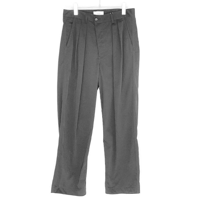 nuterm（ニューターム） Two Tuck Wide Trousers ツータックワイド