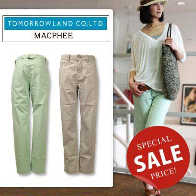MACPHEE（マカフィー） テーパードパンツ レディース : rish - 通販