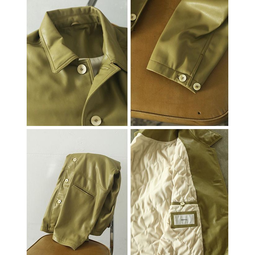 TODAYFUL トゥデイフル LIFE's ライフズ Ecoleather Over Jacket TODAYFUL トゥデイフル LIFE's ライフズ Ecoleather Over Jacket