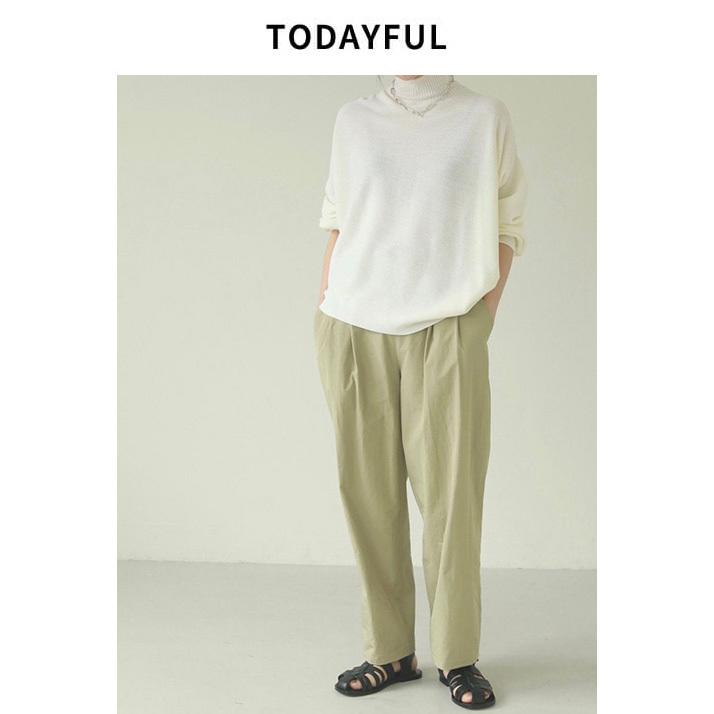 TODAYFUL トゥデイフル LIFE's ライフズ Waist Gather Pants 12110705