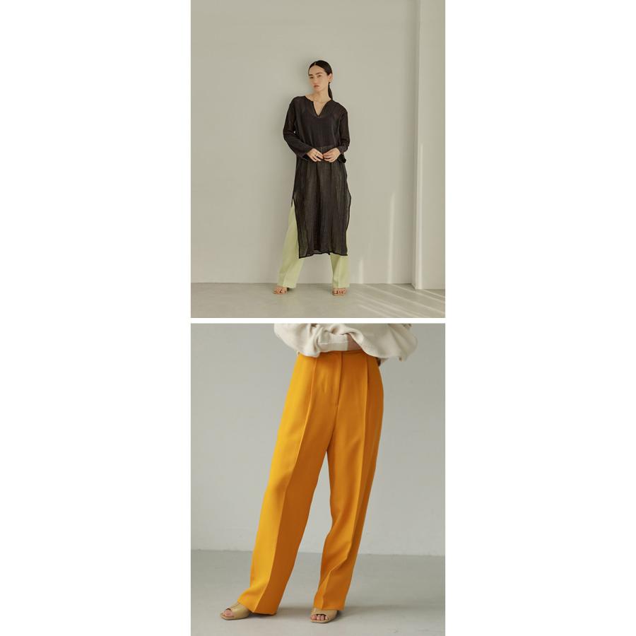 上代14,080円の50%OFF【SALE セール】TODAYFUL トゥデイフル LIFE's ライフズ Pique Tuck Trousers 12110707｜womanremix｜07