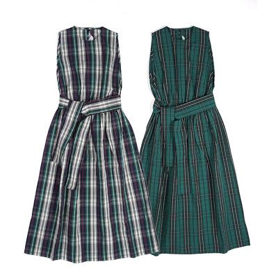 homspun（ホームスパン） C/Lタータン ノースリーブOP タータン