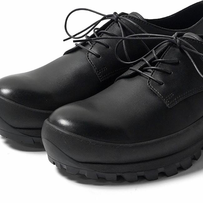 PADRONE（パドローネ） DERBY PLAIN TOE SHOES with #884C Vibram