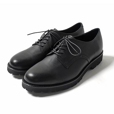 PADRONE（パドローネ） DERBY PLAIN TOE SHOES (WATER PROOF LEATHER