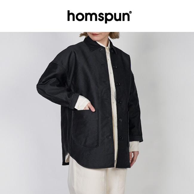 【美品】【希少】ホームスパン 修道士 コート homspun homspun（ホームスパン） 裏起毛ヴィンテージコードJK 232-2033 : rish