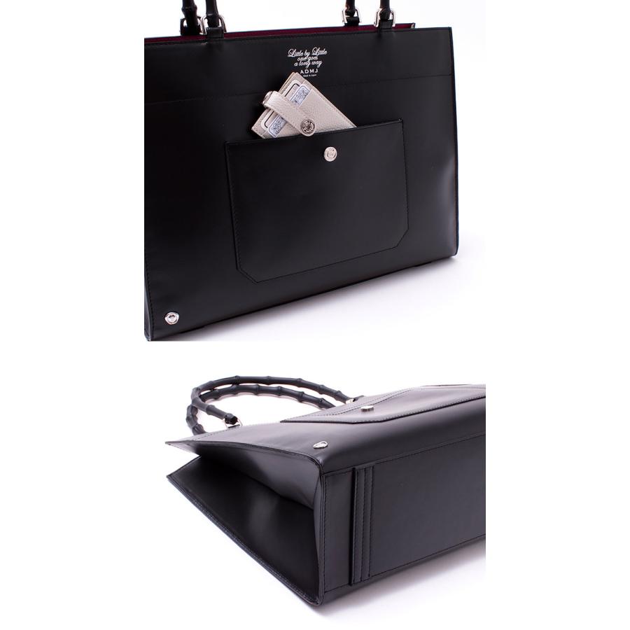 (ポイント10倍) ADMJ エーディーエムジェイ VANITY＆BANBOO TOTEBAG 35cm バニティ＆バンブー トートバッグ 35cm 22SA01027の画像