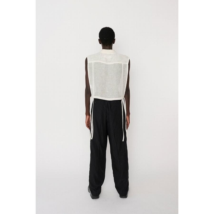 JANESMITH（ジェーンスミス） LINEN MESH EMBROIDERY SHIRT BIBS