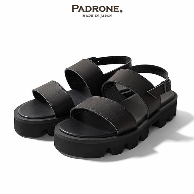 PADRONE（パドローネ） PADRONE CS BACK STRAP SANDALS チャンキー