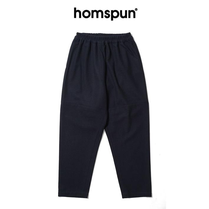 homspun（ホームスパン） パウダーフラノギャザーパンツ 3402 : rish