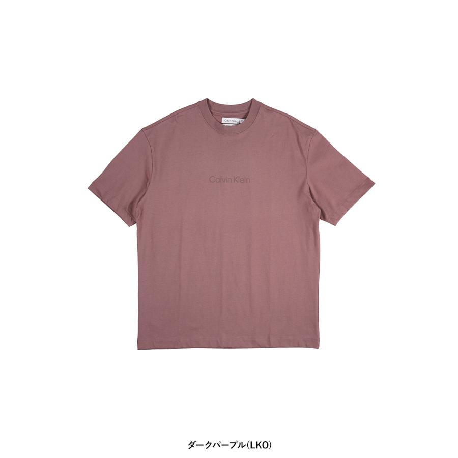 Calvin Klein カルバン・クライン スタンダードロゴ リラックス クルーネックTシャツ 40HM228｜womanremix｜25