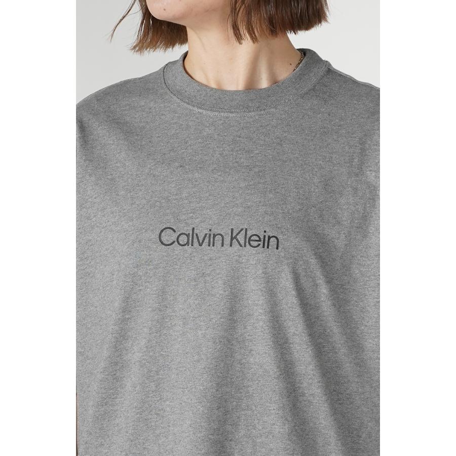 Calvin Klein カルバン・クライン スタンダードロゴ リラックス クルーネックTシャツ 40HM228｜womanremix｜09