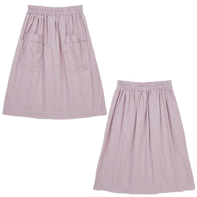 homspun(ホームスパン) 細コール ギャザースカート 4496 : 4496 : rish  