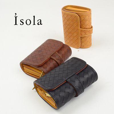 アイソラ Isola 二つ折り財布 レディース｜womanremix