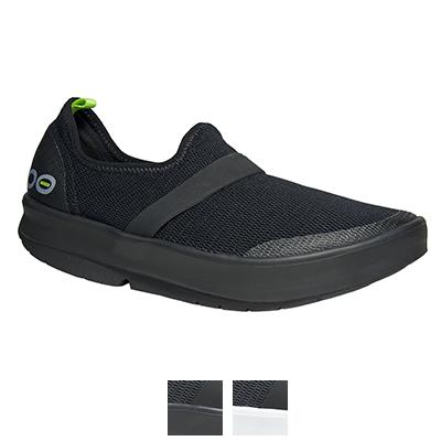 ウーフォス Oofos リカバリーシューズ メッシュ ローカット シューズ スリッポン Oomg Mesh Low Black Sole メンズ レディース Womanremix 通販 Yahoo ショッピング