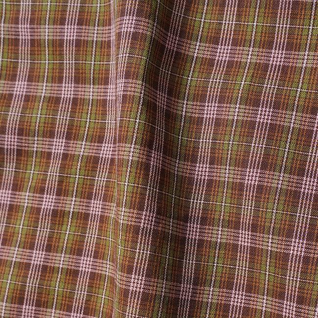 homspun（ホームスパン） ローンチェックノースリーブブラウス homspun（ホームスパン） ローンチェックノースリーブブラウス 5741