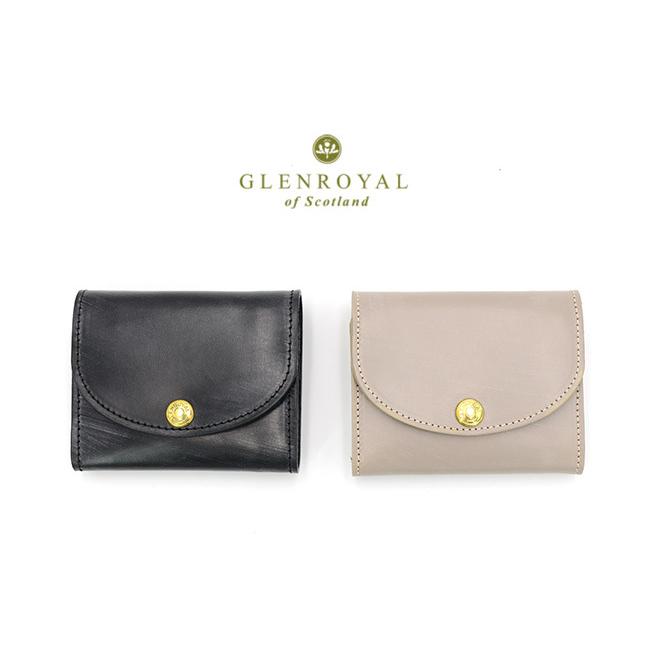GLENROYAL（グレンロイヤル） フラップ付きミニ財布（グレイス