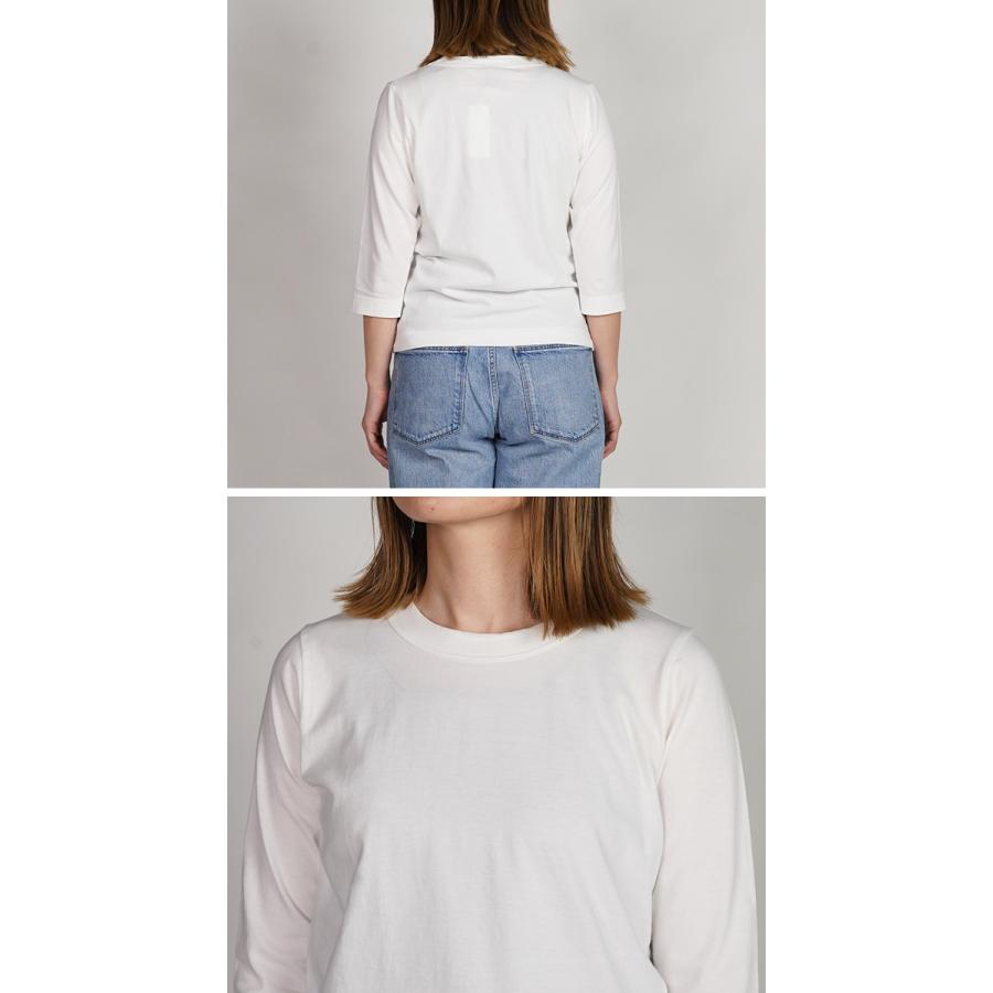 homspun（ホームスパン） 天竺七分袖Tシャツ カットソー 6450 : rish