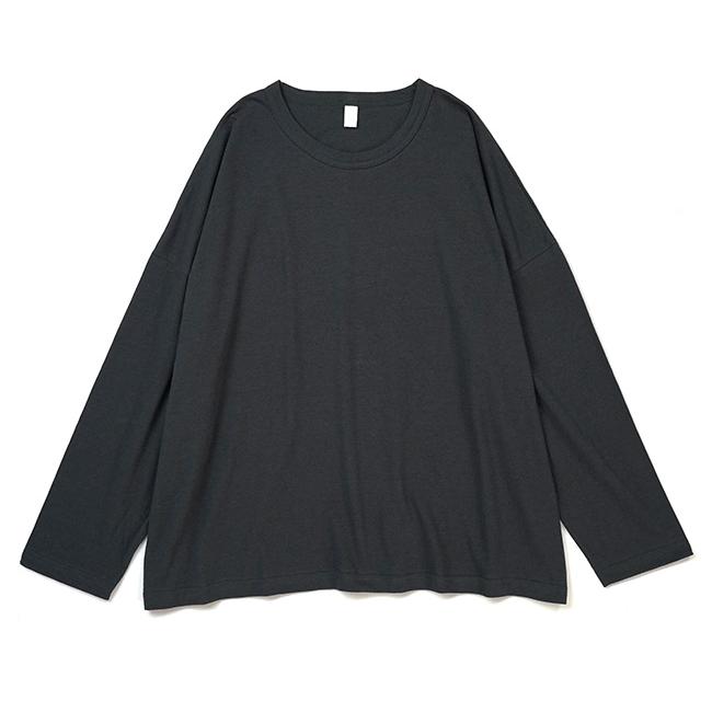 homspun（ホームスパン） コットンリネン天竺 長袖 Tシャツ 6532