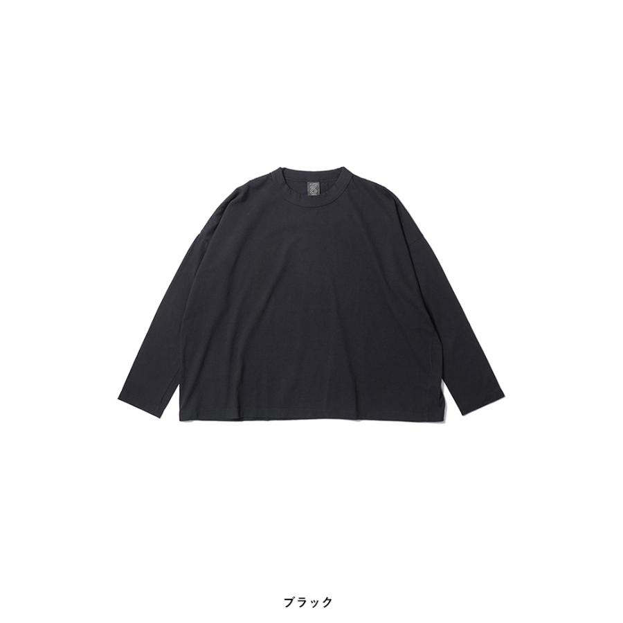homspun（ホームスパン） 30/1 天竺 BIG L/S ビッグシルエット 長袖