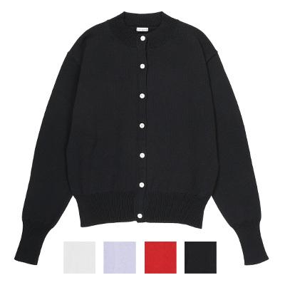 homspun(ホームスパン)縮絨起毛ウールラグランカーディガン homspun ホームスパン 縮絨起毛ウールラグランカーデ #TOPグレー
